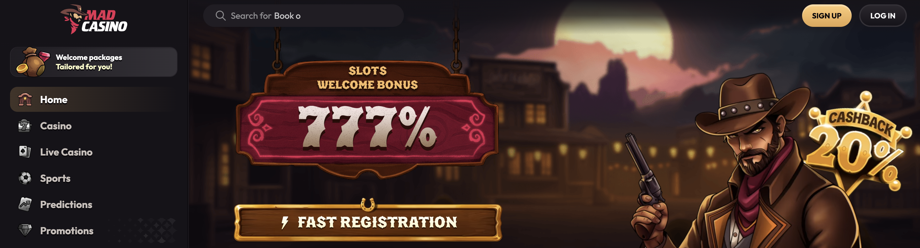 Madcasino Casino – zahraničné online casino s viacvkladovým uvítacím bonusom